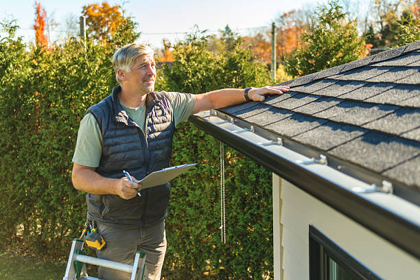 Professional Roofing technician working in Grandy, NC